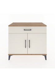 Hyperion Şifonyer Tek Çekmeceli 2 Kapaklı 88x44x80 Çam-Aytaşı