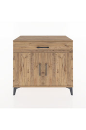 Hyperion Şifonyer Tek Çekmeceli 2 Kapaklı 88x44x80 Çam-Çam