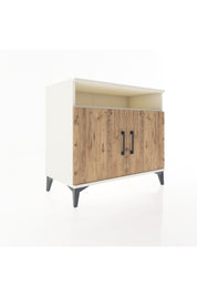 Hyperion Şifonyer 3 Raflı 2 Kapaklı 88x44x80 Aytaşı-Çam