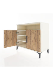 Hyperion Şifonyer 3 Raflı 2 Kapaklı 88x44x80 Aytaşı-Çam