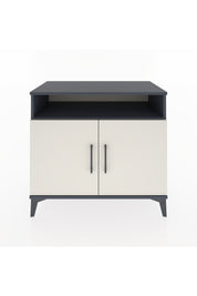 Hyperion Şifonyer 3 Raflı 2 Kapaklı 88x44x80 Antrasit-Aytaşı