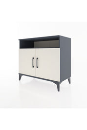 Hyperion Şifonyer 3 Raflı 2 Kapaklı 88x44x80 Antrasit-Aytaşı