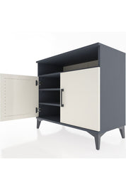 Hyperion Şifonyer 3 Raflı 2 Kapaklı 88x44x80 Antrasit-Aytaşı