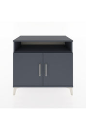 Hyperion Şifonyer 3 Raflı 2 Kapaklı 88x44x80 Antrasit-Antrasit