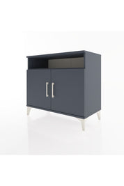 Hyperion Şifonyer 3 Raflı 2 Kapaklı 88x44x80 Antrasit-Antrasit