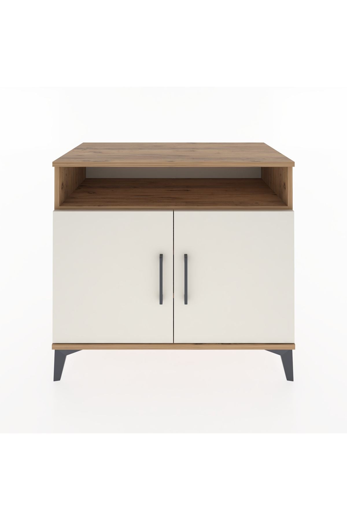 Hyperion Şifonyer 3 Raflı 2 Kapaklı 88x44x80 Çam-Aytaşı