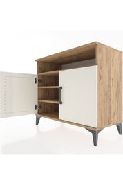 Hyperion Şifonyer 3 Raflı 2 Kapaklı 88x44x80 Çam-Aytaşı