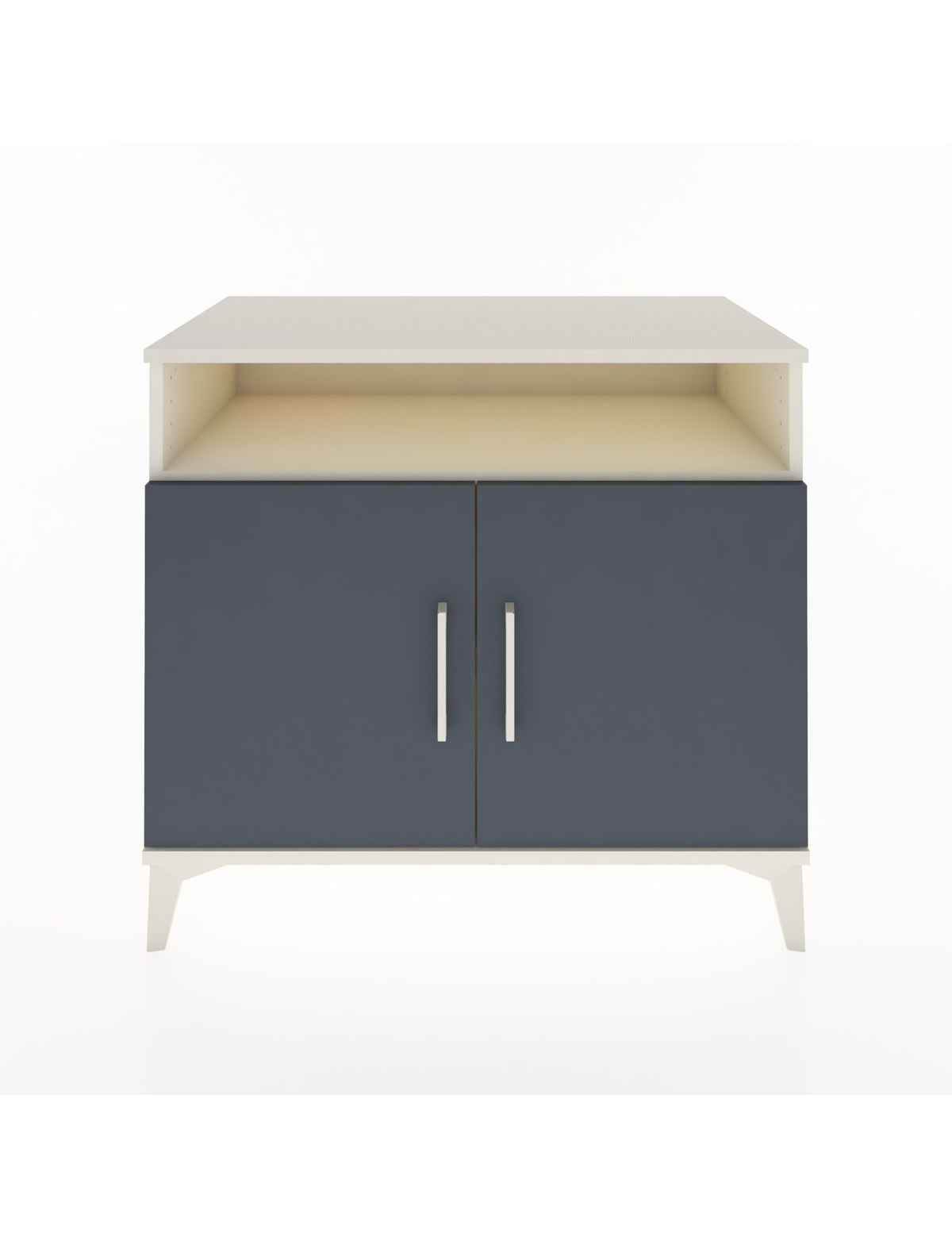 Hyperion Şifonyer 2 Raflı 2 Kapaklı 88x44x80 Aytaşı-Antrasit