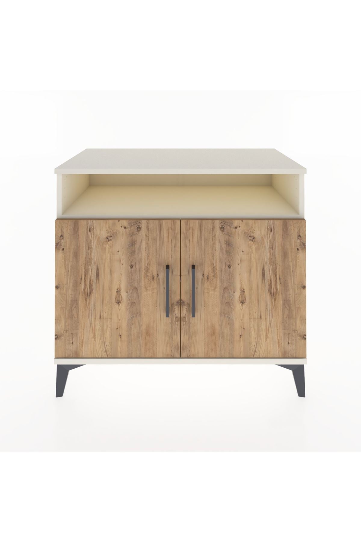 Hyperion Şifonyer 2 Raflı 2 Kapaklı 88x44x80 Aytaşı-Çam