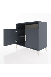 Hyperion Şifonyer 2 Raflı 2 Kapaklı 88x44x80 Antrasit-Antrasit