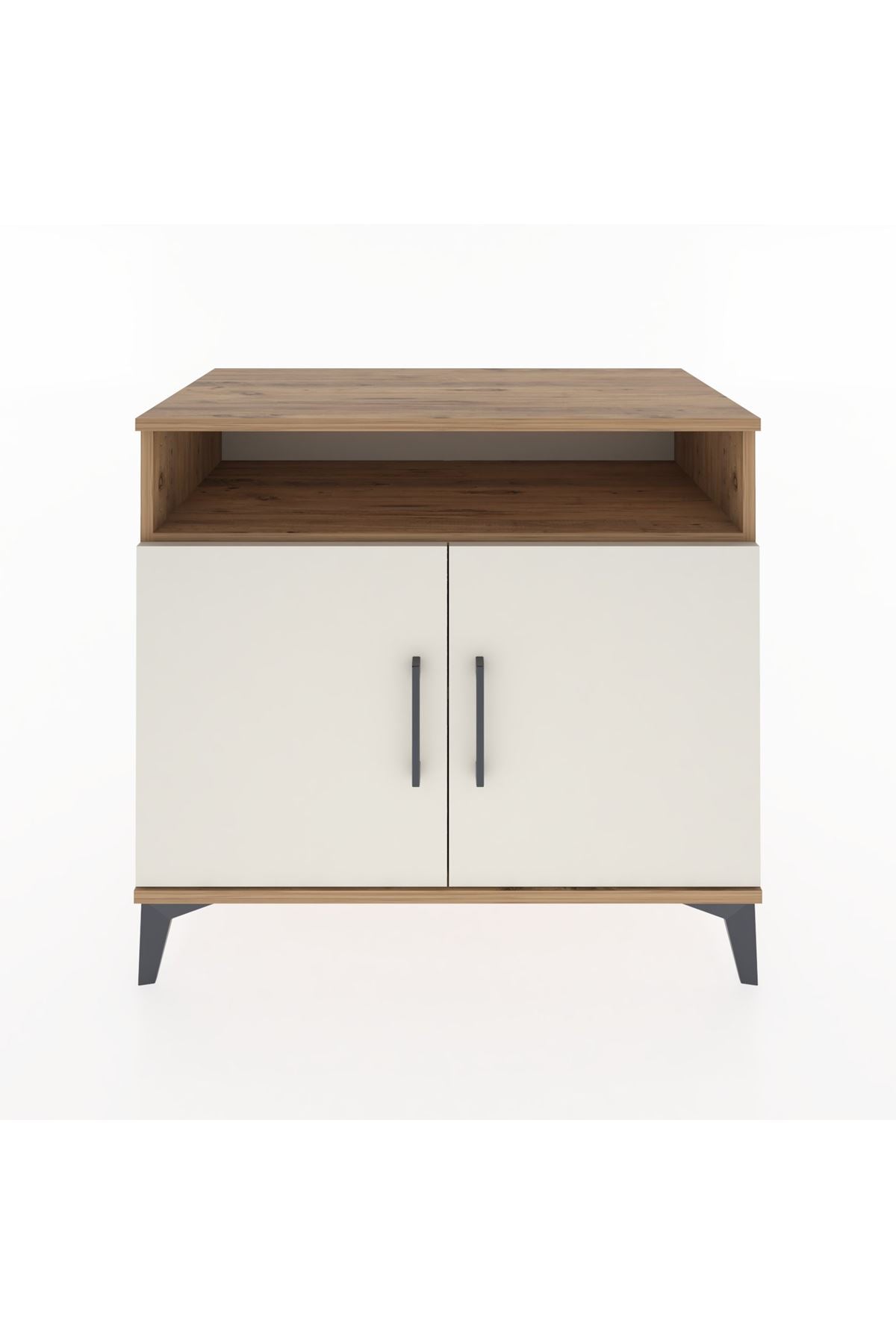 Hyperion Şifonyer 2 Raflı 2 Kapaklı 88x44x80 Çam-Aytaşı