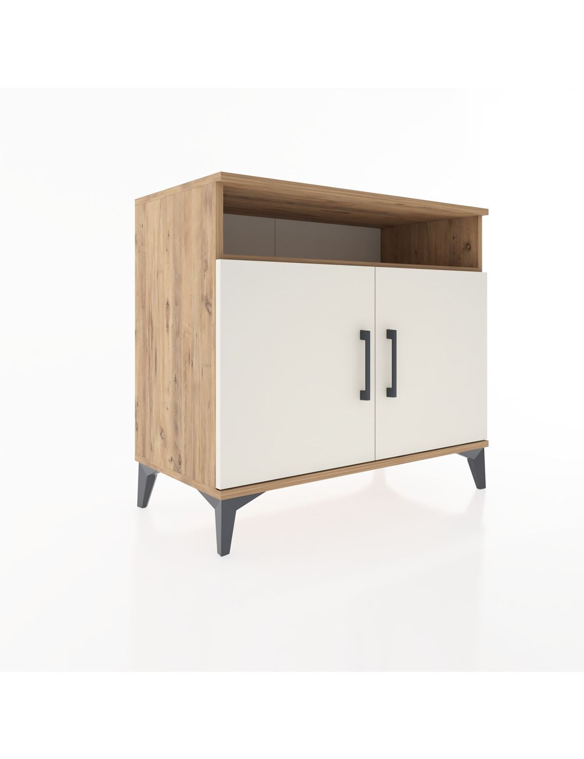 Hyperion Şifonyer 2 Raflı 2 Kapaklı 88x44x80 Çam-Aytaşı