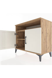 Hyperion Şifonyer 2 Raflı 2 Kapaklı 88x44x80 Çam-Aytaşı