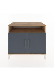 Hyperion Şifonyer 2 Raflı 2 Kapaklı 88x44x80 Çam-Antrasit