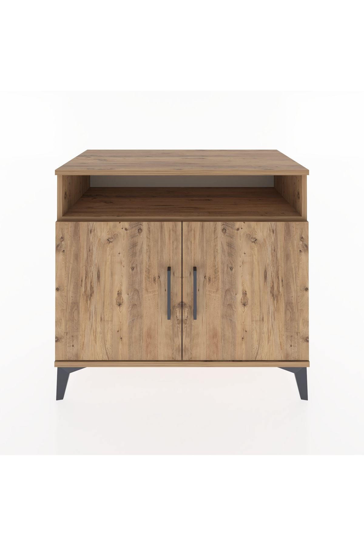 Hyperion Şifonyer 2 Raflı 2 Kapaklı 88x44x80 Çam-Çam