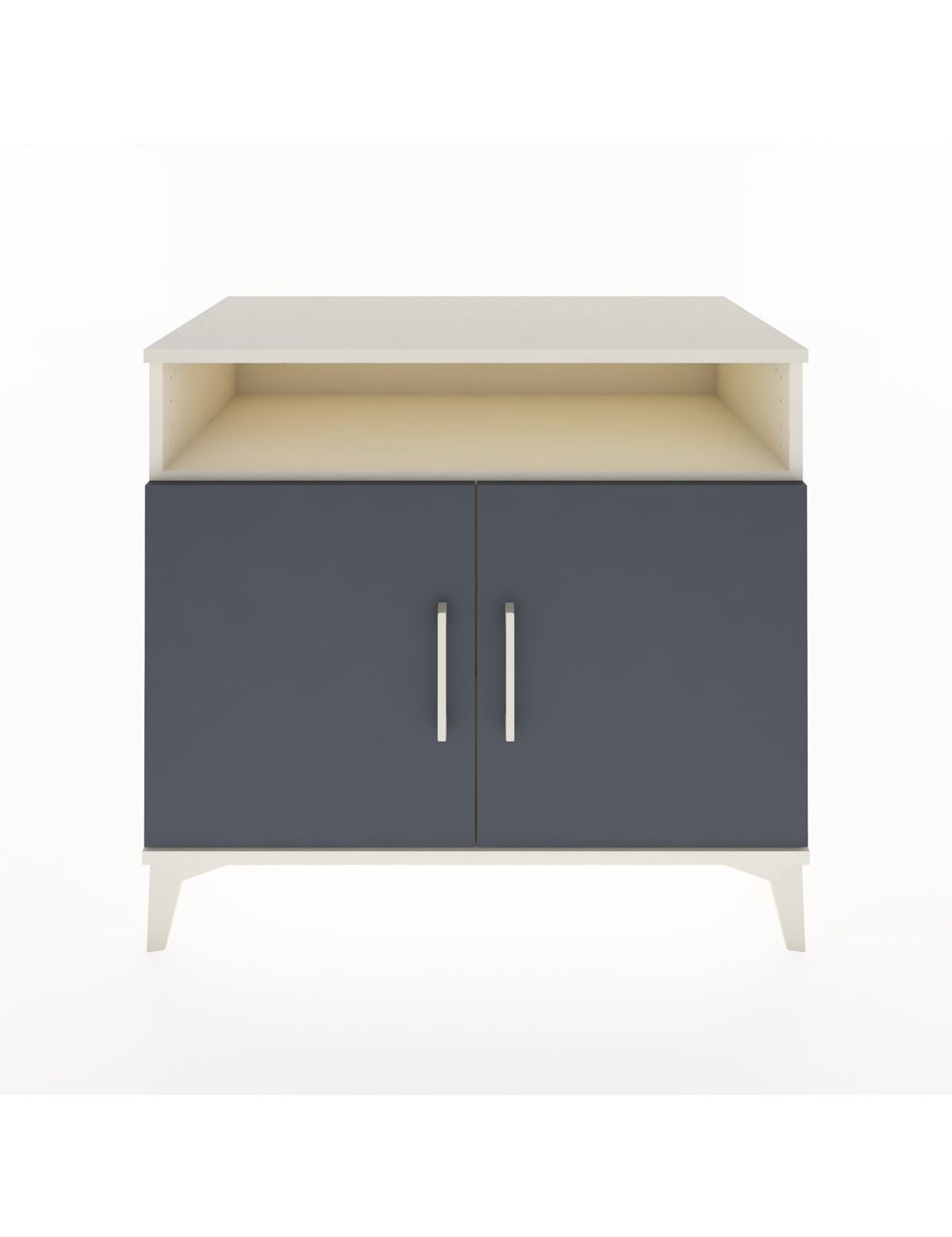 Hyperion Şifonyer Tek Raflı 2 Kapaklı 88x44x80 Aytaşı-Antrasit