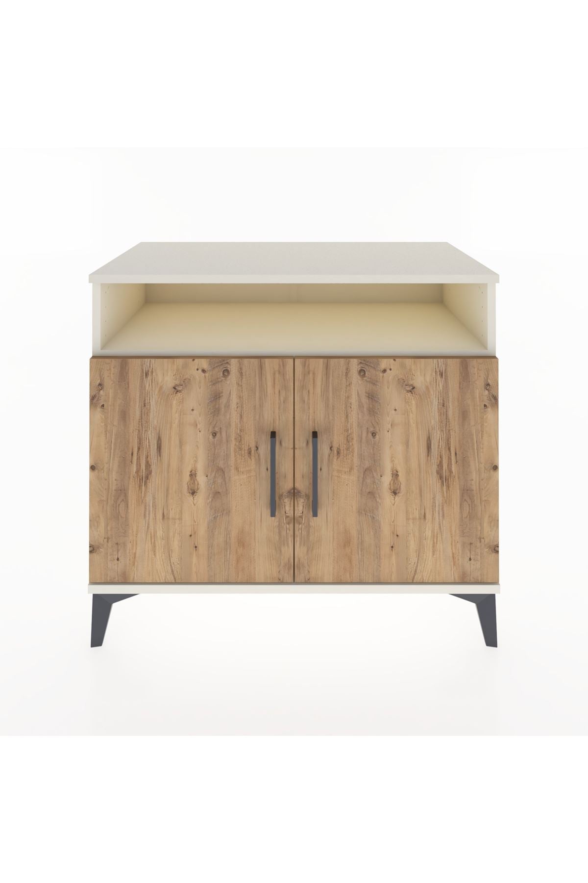 Hyperion Şifonyer Tek Raflı 2 Kapaklı 88x44x80 Aytaşı-Çam