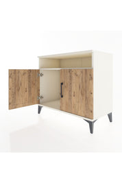 Hyperion Şifonyer Tek Raflı 2 Kapaklı 88x44x80 Aytaşı-Çam