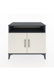 Hyperion Şifonyer Tek Raflı 2 Kapaklı 88x44x80 Antrasit-Aytaşı