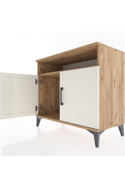 Hyperion Şifonyer Tek Raflı 2 Kapaklı 88x44x80 Çam-Aytaşı