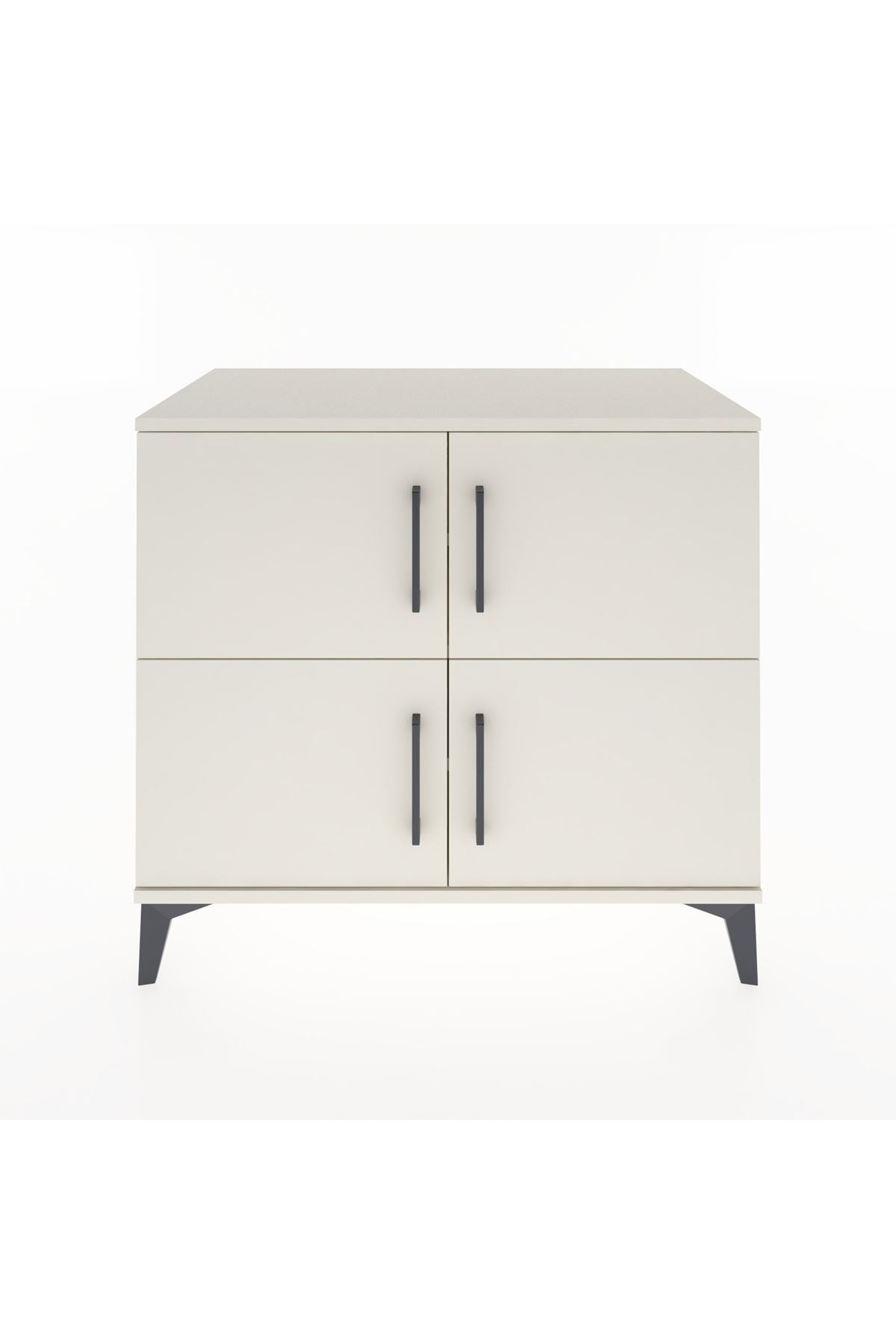 Hyperion Şifonyer 4 Raflı 4 Kapaklı 88x44x80 Aytaşı-Aytaşı