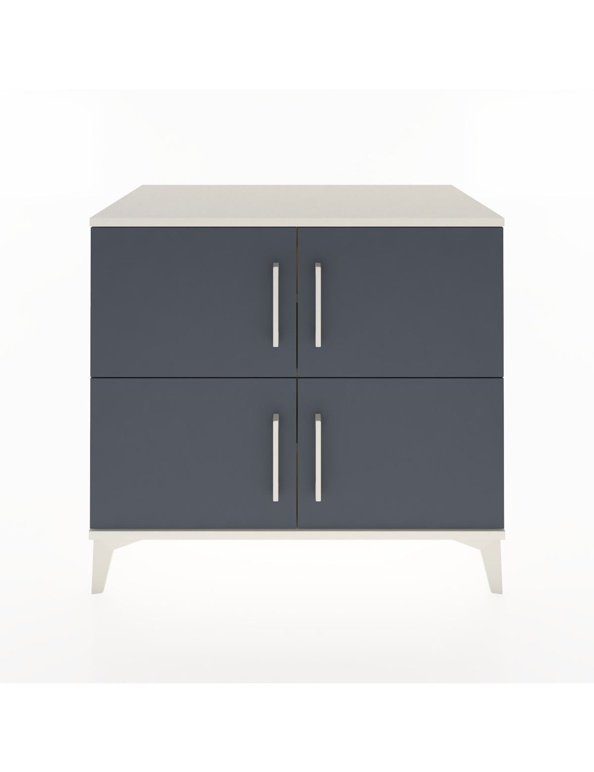 Hyperion Şifonyer 4 Raflı 4 Kapaklı 88x44x80 Aytaşı-Antrasit