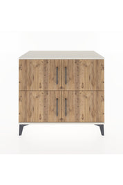 Hyperion Şifonyer 4 Raflı 4 Kapaklı 88x44x80 Aytaşı-Çam