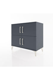 Hyperion Şifonyer 4 Raflı 4 Kapaklı 88x44x80 Antrasit-Antrasit