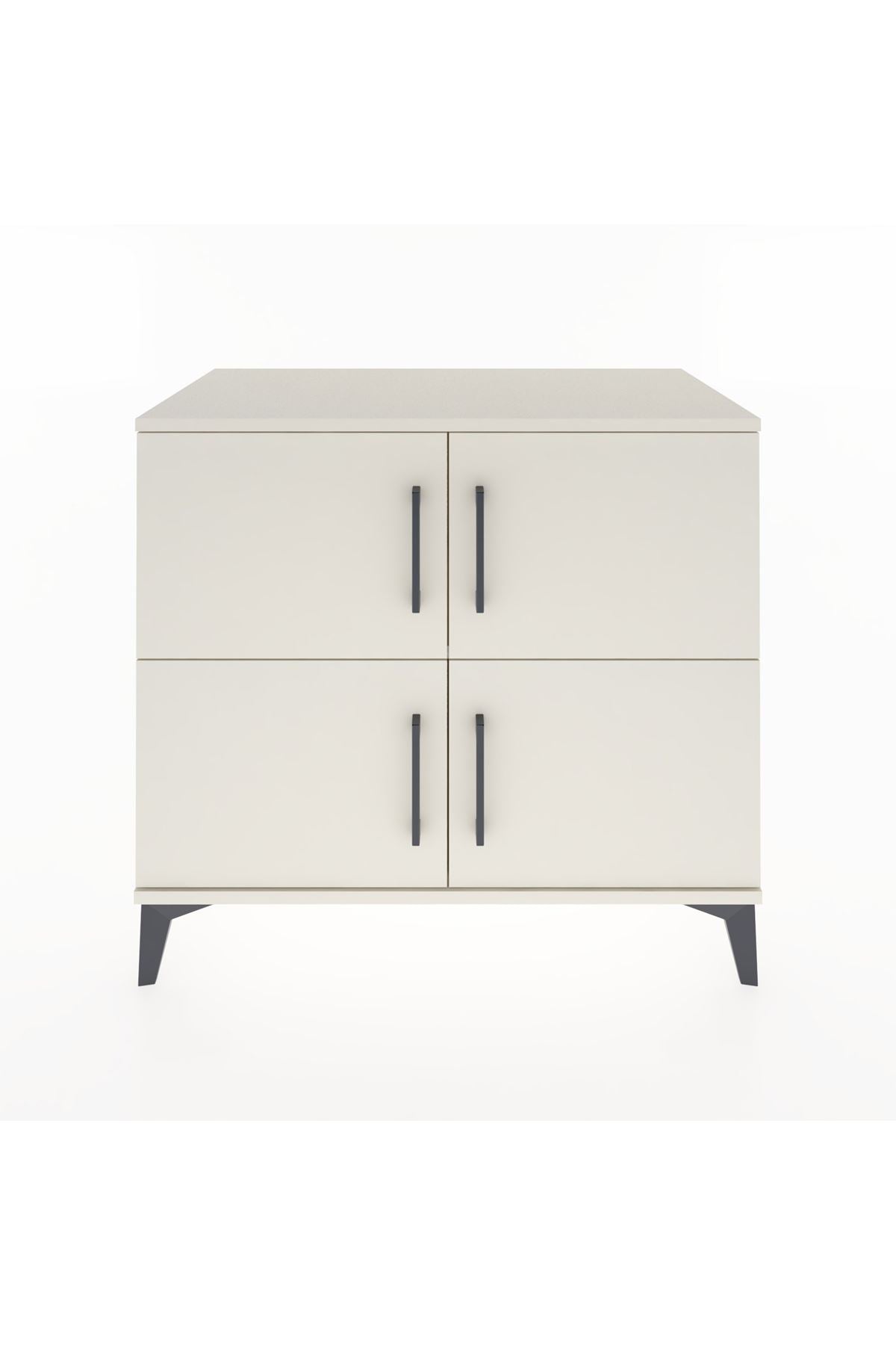 Hyperion Şifonyer Tek Raflı 4 Kapaklı 88x44x80 Aytaşı-Aytaşı