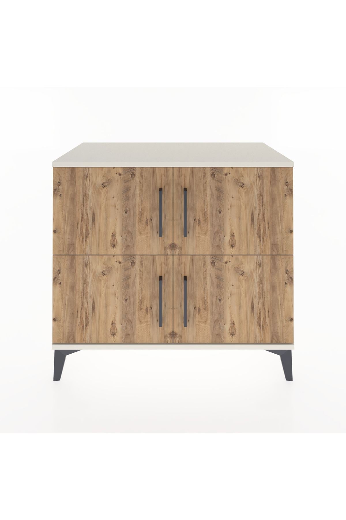 Hyperion Şifonyer Tek Raflı 4 Kapaklı 88x44x80 Aytaşı-Çam