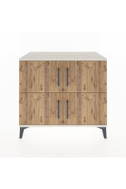 Hyperion Şifonyer Tek Raflı 4 Kapaklı 88x44x80 Aytaşı-Çam