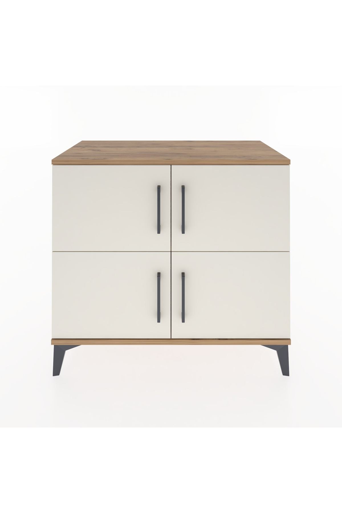 Hyperion Şifonyer Tek Raflı 4 Kapaklı 88x44x80 Çam-Aytaşı