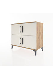 Hyperion Şifonyer Tek Raflı 4 Kapaklı 88x44x80 Çam-Aytaşı