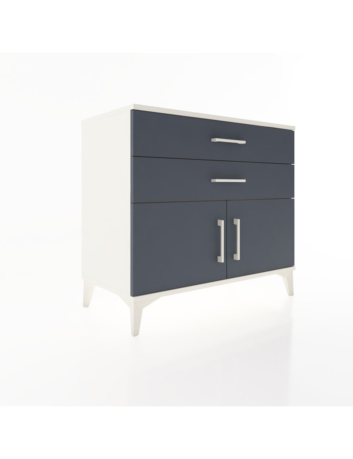 Hyperion Şifonyer 2 Çekmeceli 2 Kapaklı 88x44x80 Aytaşı-Antrasit