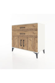 Hyperion Şifonyer 2 Çekmeceli 2 Kapaklı 88x44x80 Aytaşı-Çam