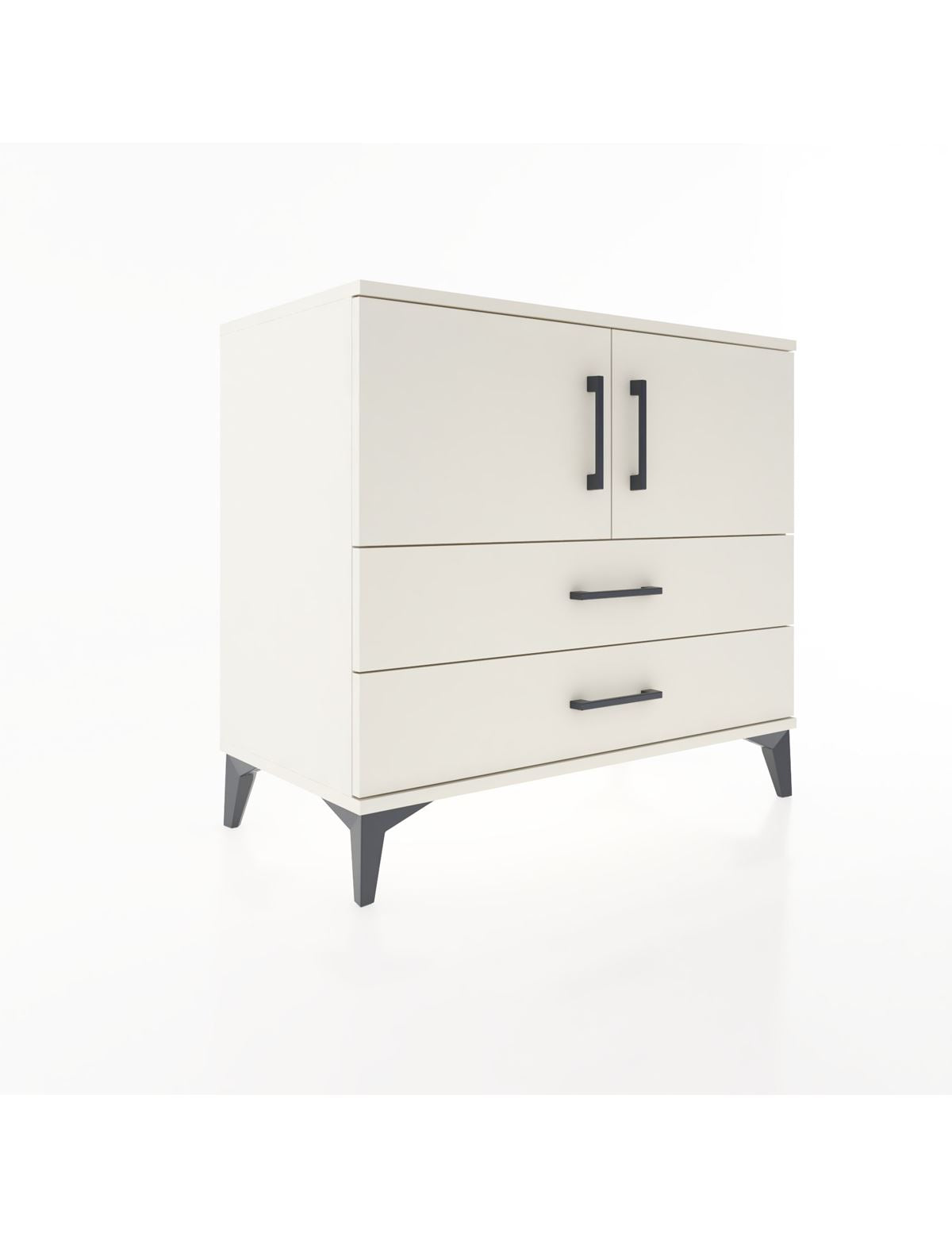 Hyperion Şifonyer 2 Raflı 2 Çekmeceli 2 Kapaklı 88x44x80 Aytaşı-Aytaşı