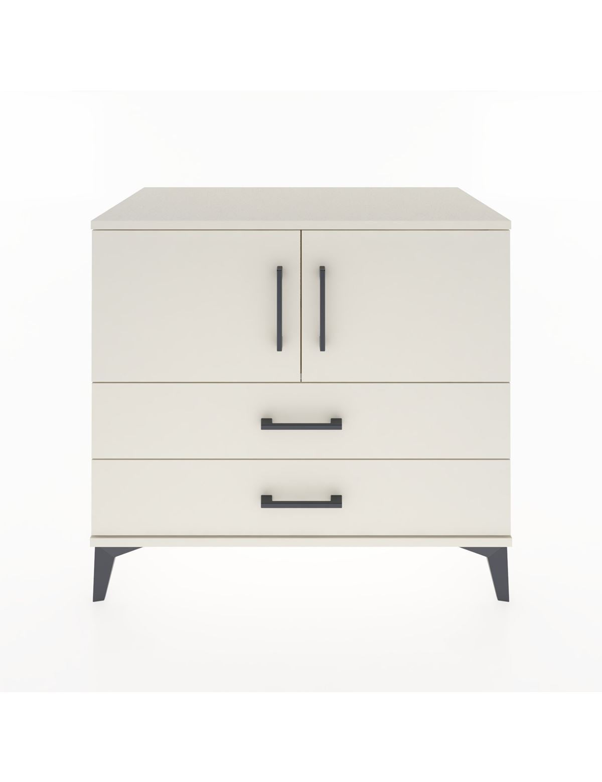 Hyperion Şifonyer Tek Raflı 2 Çekmeceli 2 Kapaklı 88x44x80 Aytaşı-Aytaşı