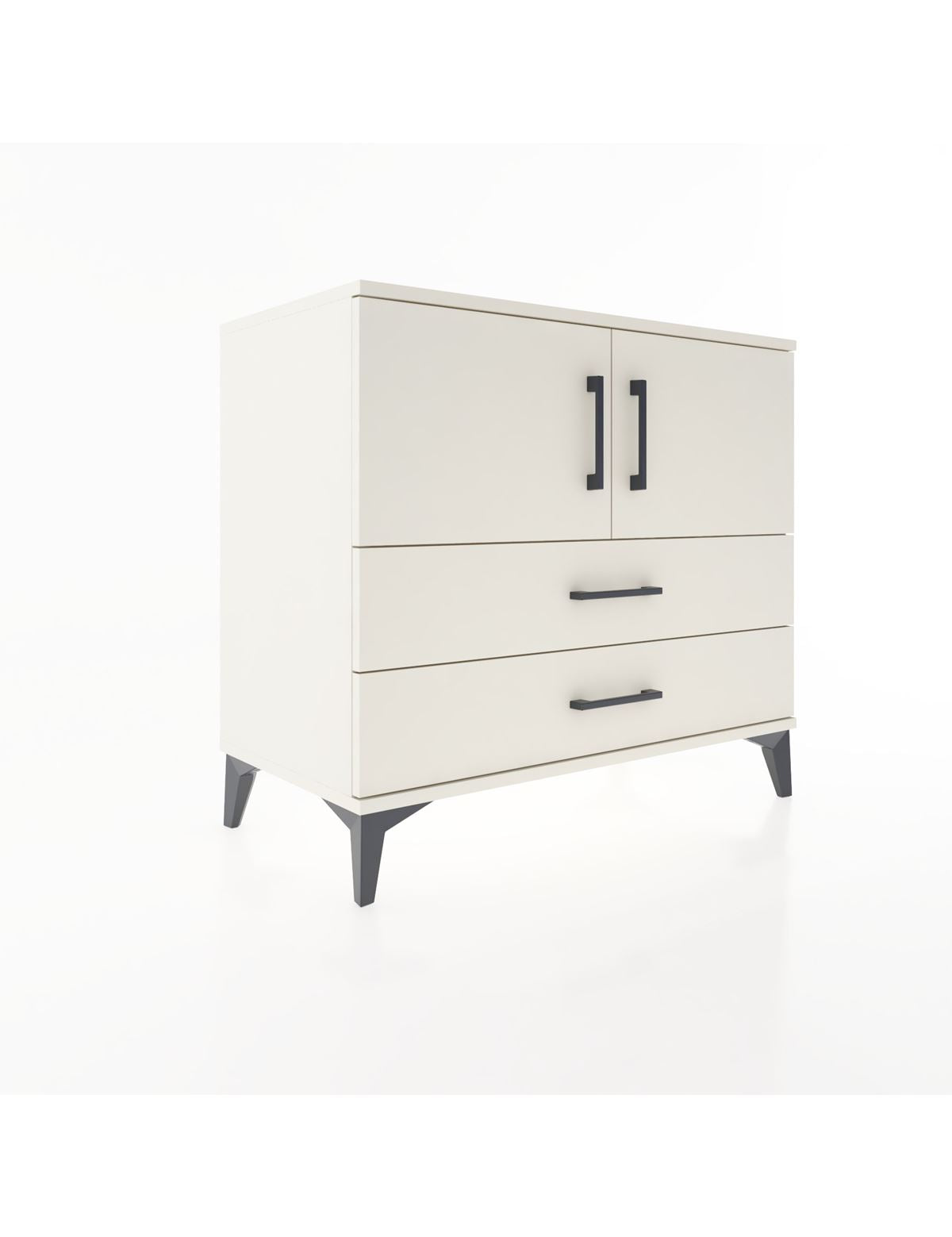 Hyperion Şifonyer Tek Raflı 2 Çekmeceli 2 Kapaklı 88x44x80 Aytaşı-Aytaşı