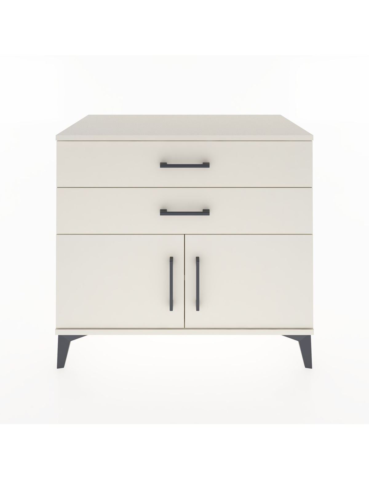 Hyperion Şifonyer Tek Raflı 2 Çekmeceli 2 Kapaklı 88x44x80 Aytaşı-Aytaşı