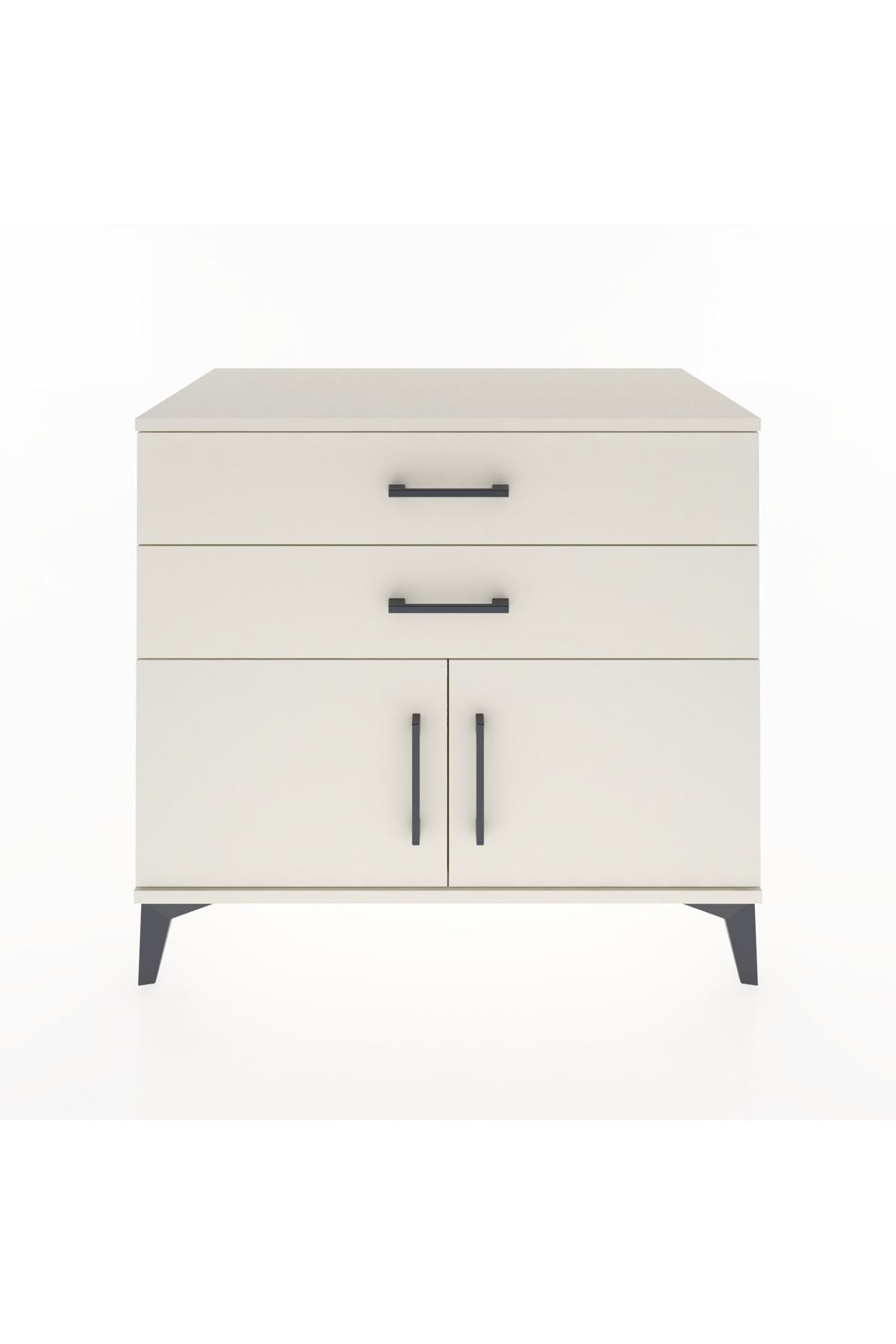 Hyperion Şifonyer 2 Çekmeceli 2 Kapaklı 88x44x80 Aytaşı-Aytaşı