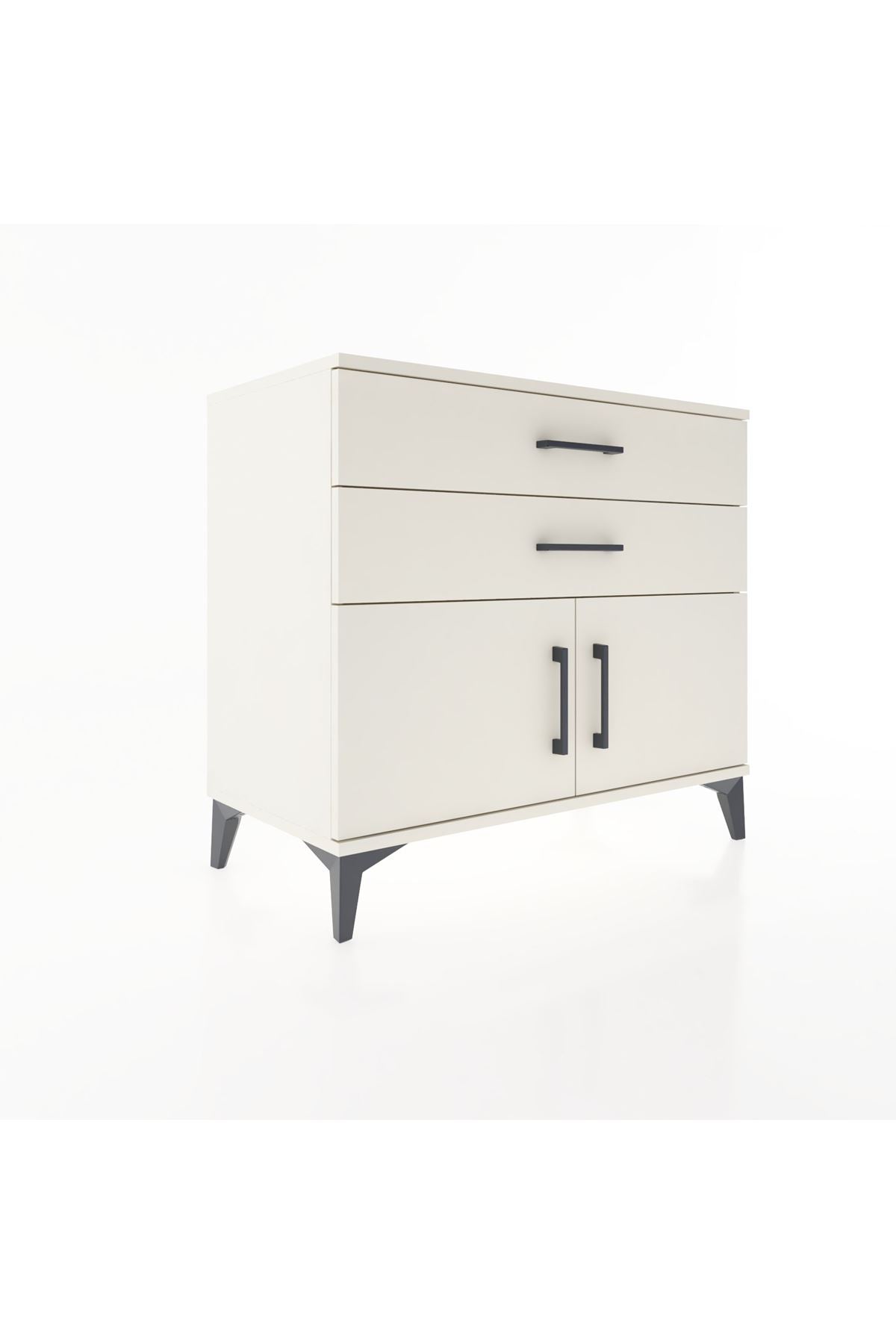 Hyperion Şifonyer 2 Çekmeceli 2 Kapaklı 88x44x80 Aytaşı-Aytaşı