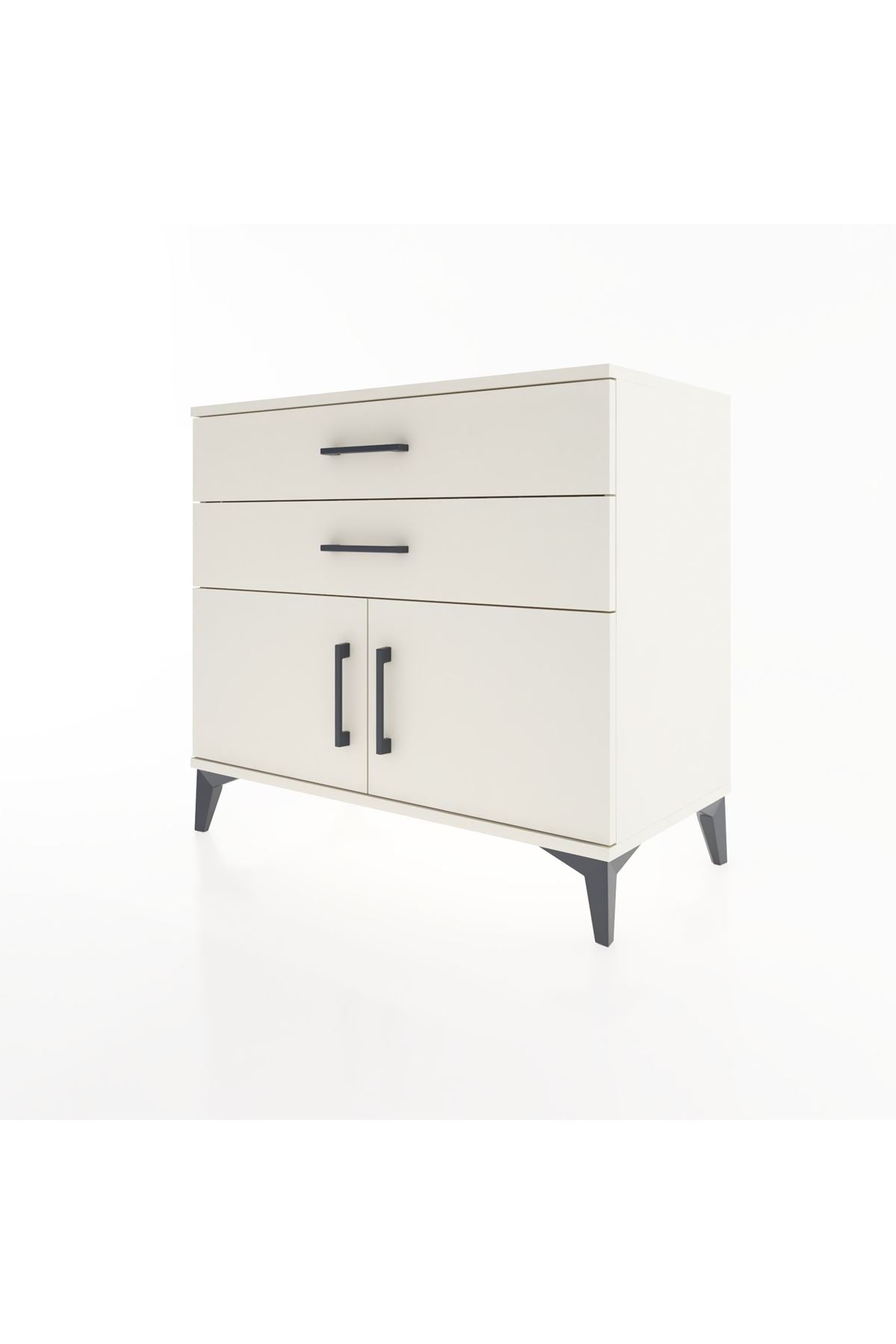 Hyperion Şifonyer 2 Çekmeceli 2 Kapaklı 88x44x80 Aytaşı-Aytaşı