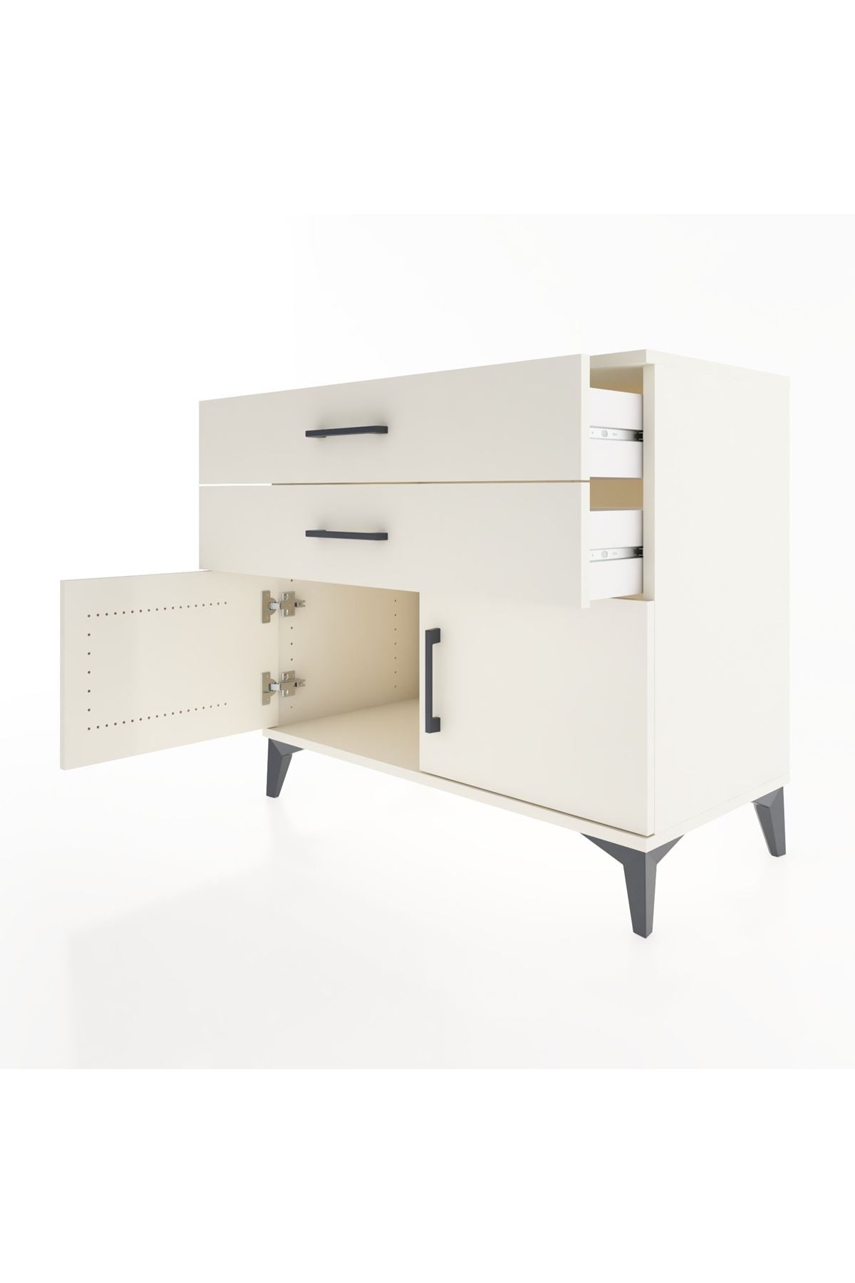 Hyperion Şifonyer 2 Çekmeceli 2 Kapaklı 88x44x80 Aytaşı-Aytaşı