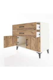 Hyperion Şifonyer 2 Çekmeceli 2 Kapaklı 88x44x80 Aytaşı-Çam