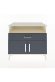 Hyperion Şifonyer 2 Raflı Tek Çekmeceli 2 Kapaklı 88x44x80 Aytaşı-Antrasit