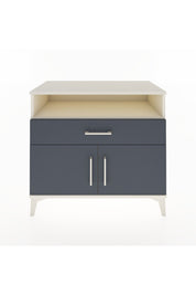 Hyperion Şifonyer Tek Raflı Tek Çekmeceli 2 Kapaklı 88x44x80 Aytaşı-Antrasit