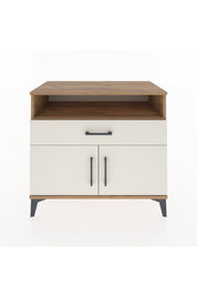 Hyperion Şifonyer Tek Raflı Tek Çekmeceli 2 Kapaklı 88x44x80 Çam-Aytaşı