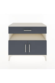 Hyperion Şifonyer 2 Raflı Tek Çekmeceli 2 Kapaklı 88x44x80 Aytaşı-Antrasit