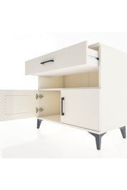 Hyperion Şifonyer Tek Raflı Tek Çekmeceli 2 Kapaklı 88x44x80 Aytaşı-Aytaşı