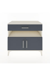 Hyperion Şifonyer Tek Raflı Tek Çekmeceli 2 Kapaklı 88x44x80 Aytaşı-Antrasit